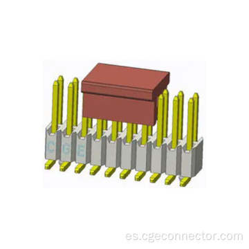 Conector de pegatina de pie de doble fila SMT